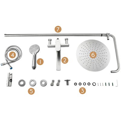 Душевая стойка Frap F24805