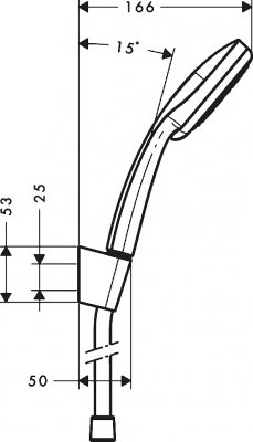 Душевой гарнитур Hansgrohe Croma 27592000