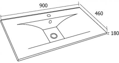 Раковина Sanvit r9090d