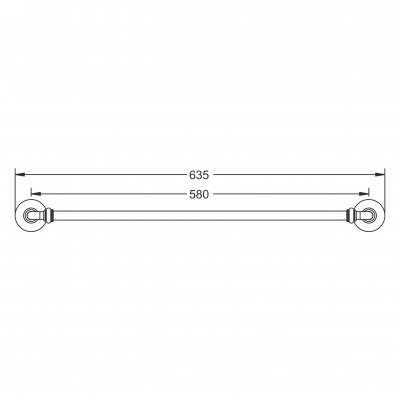 Полотенцедержатель Rose RG1217