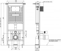 Система инсталляции для унитаза BelBagno BB-T421