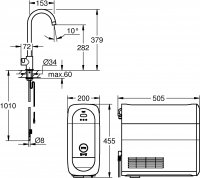 Смеситель для кухни Grohe Blue 31498000