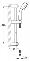 Душевой комплект Grohe Grohtherm 800 34565000