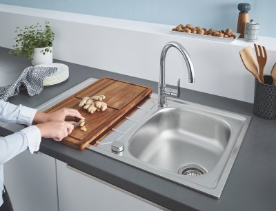 Мойка для кухни из нержавеющей стали Grohe K200 31552SD0