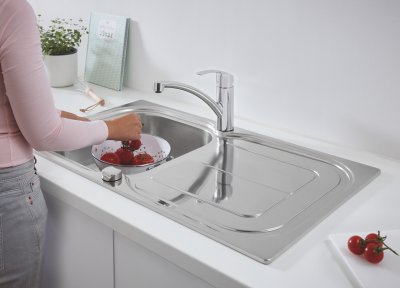 Мойка для кухни из нержавеющей стали Grohe K300 31563SD0