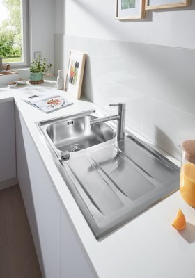 Мойка для кухни из нержавеющей стали Grohe K400 31568SD0