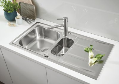 Мойка для кухни из нержавеющей стали Grohe K400 31569SD0