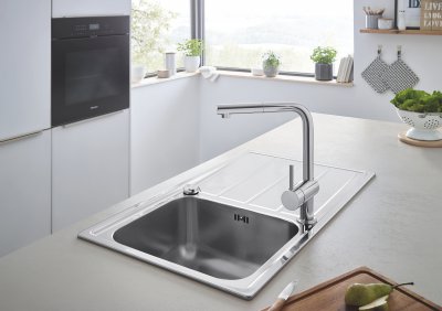 Мойка для кухни из нержавеющей стали Grohe K500 31571SD0