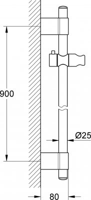 Душевая штанга Grohe Power and Soul 27785000