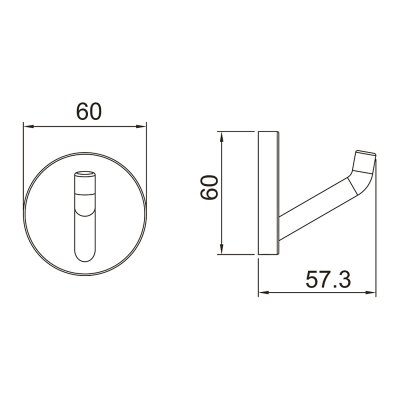 Крючок Gappo G30705-13