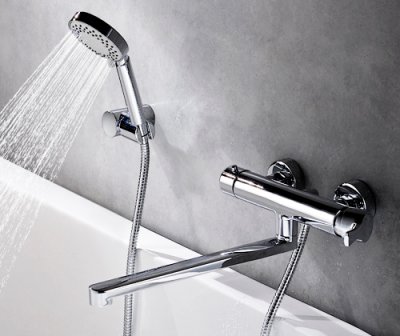 Смеситель для ванны WasserKRAFT Berkel 4802L универсальный