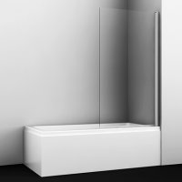 Шторка для ванны стеклянная WasserKRAFT Berkel 48P01-80