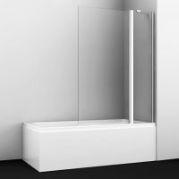 Шторка для ванны стеклянная WasserKRAFT Berkel 48P02-110