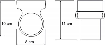 Стакан WasserKRAFT Berkel K-6828