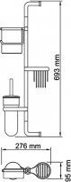 Многофункциональная стойка WasserKRAFT K-1458