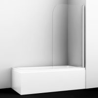 Шторка для ванны стеклянная WasserKRAFT Leine 35P01-80