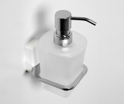 Дозатор жидкого мыла WasserKRAFT Leine White K-5099White