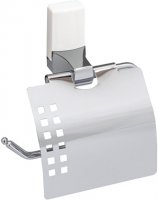Держатель туалетной бумаги WasserKRAFT Leine White K-5025White