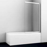 Шторка для ванны стеклянная WasserKRAFT Main 41S02-80