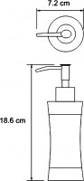 Дозатор жидкого мыла WasserKRAFT Wern K-7599