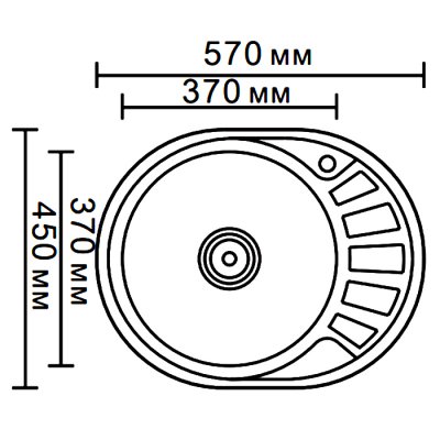 Мойка для кухни из нержавеющей стали Ledeme L85745-6L