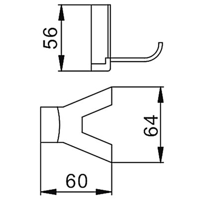 Крючок Frap F1805-2