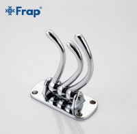 Крючок Frap F208-3 Хром