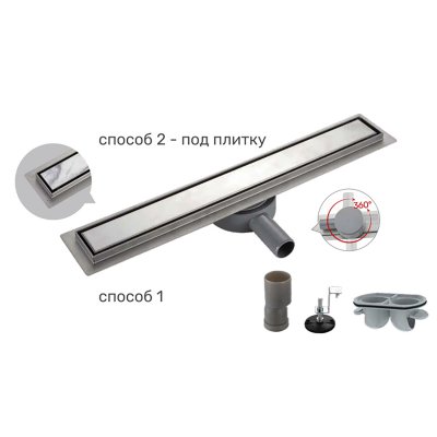 Душевой трап Gappo G85007-4